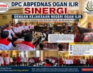 Pererat Sinergi, DPC ABPEDNAS Ogan Ilir Silaturahmi ke Kejaksaan Negeri Ogan Ilir