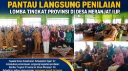 Kadis Kesehatan Ogan Ilir Pantau Langsung Penilaian Lomba Tingkat Provinsi di Desa Meranjat Ilir Kadis Kesehatan Ogan Ilir Pantau Langsung Penilaian Lomba Tingkat Provinsi di Desa Meranjat Ilir