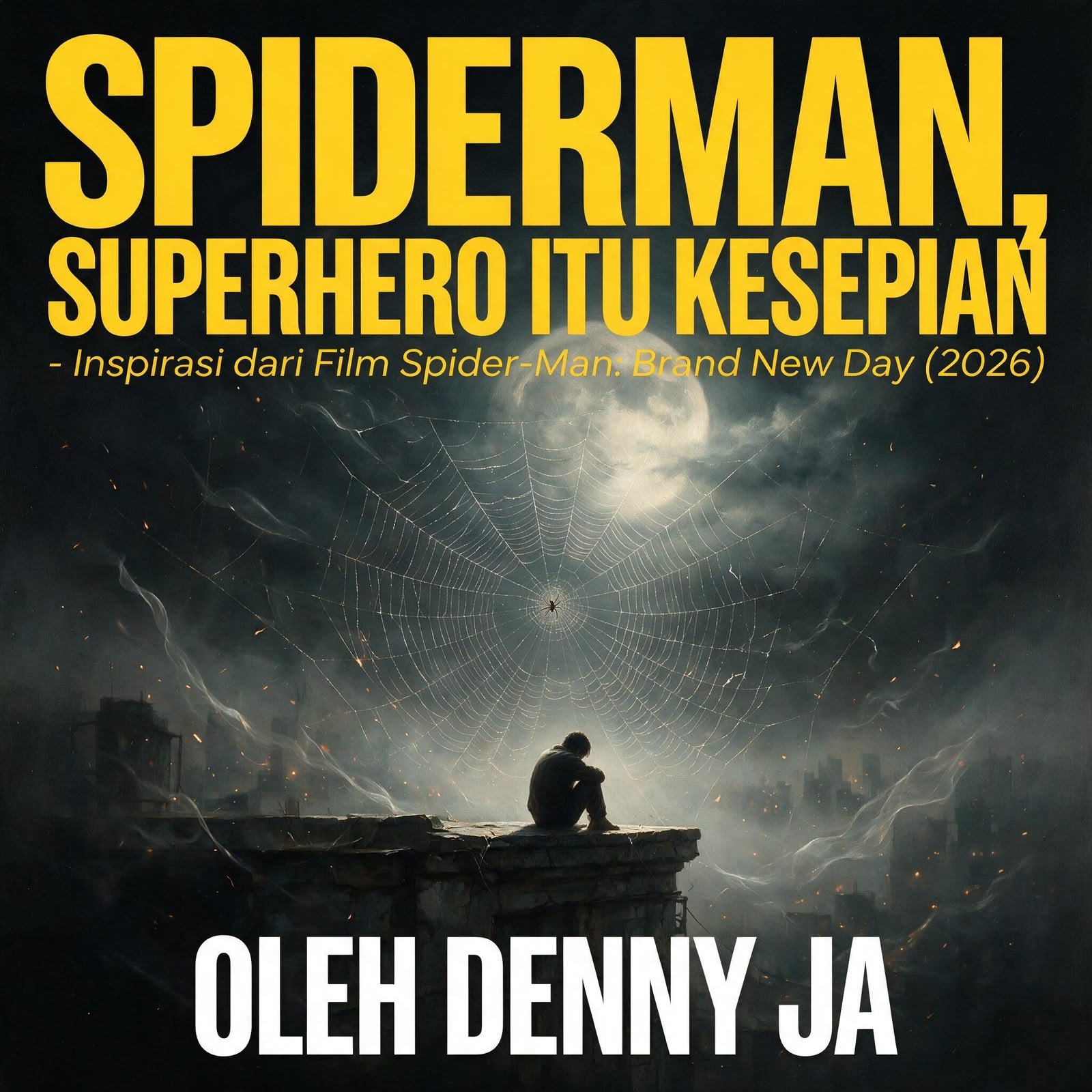 SPIDERMAN, SUPERHERO ITU KESEPIAN - Inspirasi dari Film Spider-Man: Brand New Day (2026) SPIDERMAN, SUPERHERO ITU KESEPIAN - Inspirasi dari Film Spider-Man: Brand New Day (2026)