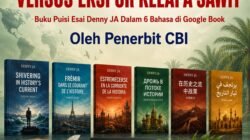 EKSPOR KARYA SASTRA VERSUS EKSPOR KELAPA SAWIT - Buku Puisi Esai Denny JA Dalam Enam Bahasa Tersedia di Google Books EKSPOR KARYA SASTRA VERSUS EKSPOR KELAPA SAWIT - Buku Puisi Esai Denny JA Dalam Enam Bahasa Tersedia di Google Books