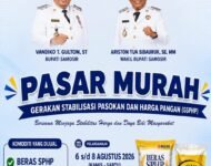 Pemkab Samosir Gelar Pasar Murah GSPHP Bertepatan Festival Tao Toba Jou-Jou