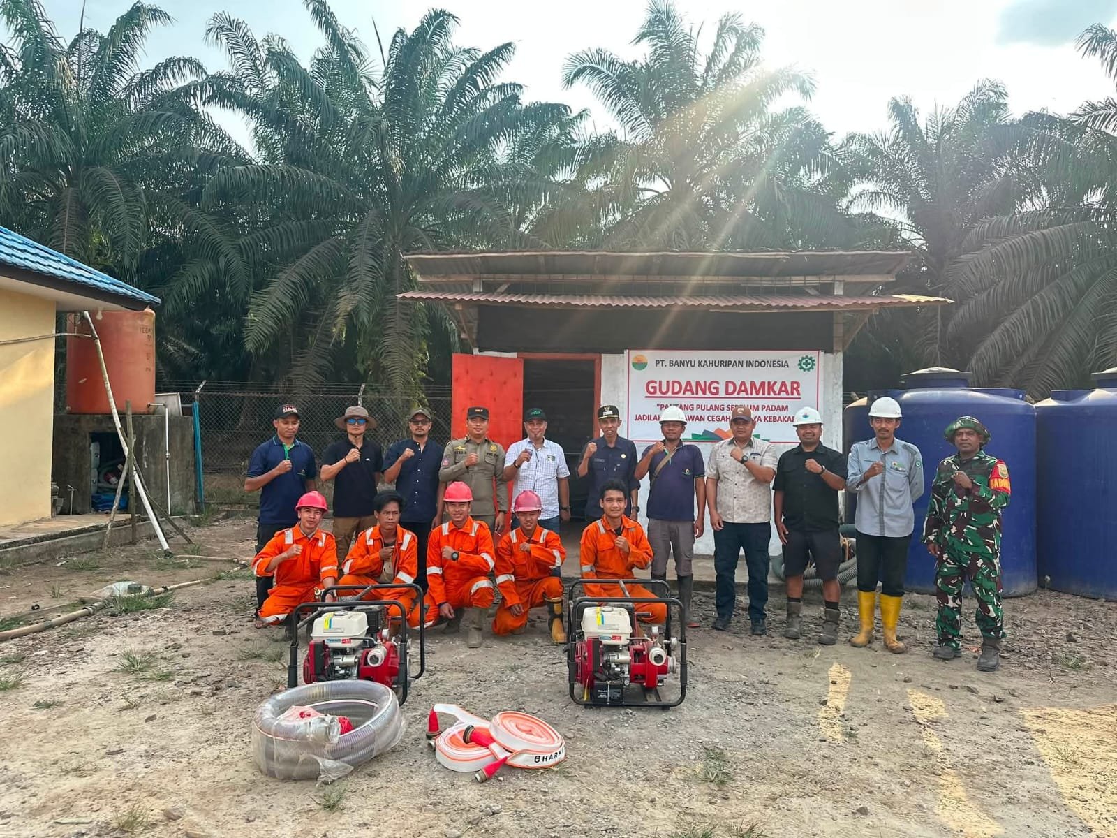 Bupati Musi Banyuasin H. M. Toha Melalui Camat Lalan Laksanakan Pengecekan Sarana dan Prasarana Pencegahan Karhutla di Lima Perusahaan Bupati Musi Banyuasin H. M. Toha Melalui Camat Lalan Laksanakan Pengecekan Sarana dan Prasarana Pencegahan Karhutla di Lima Perusahaan