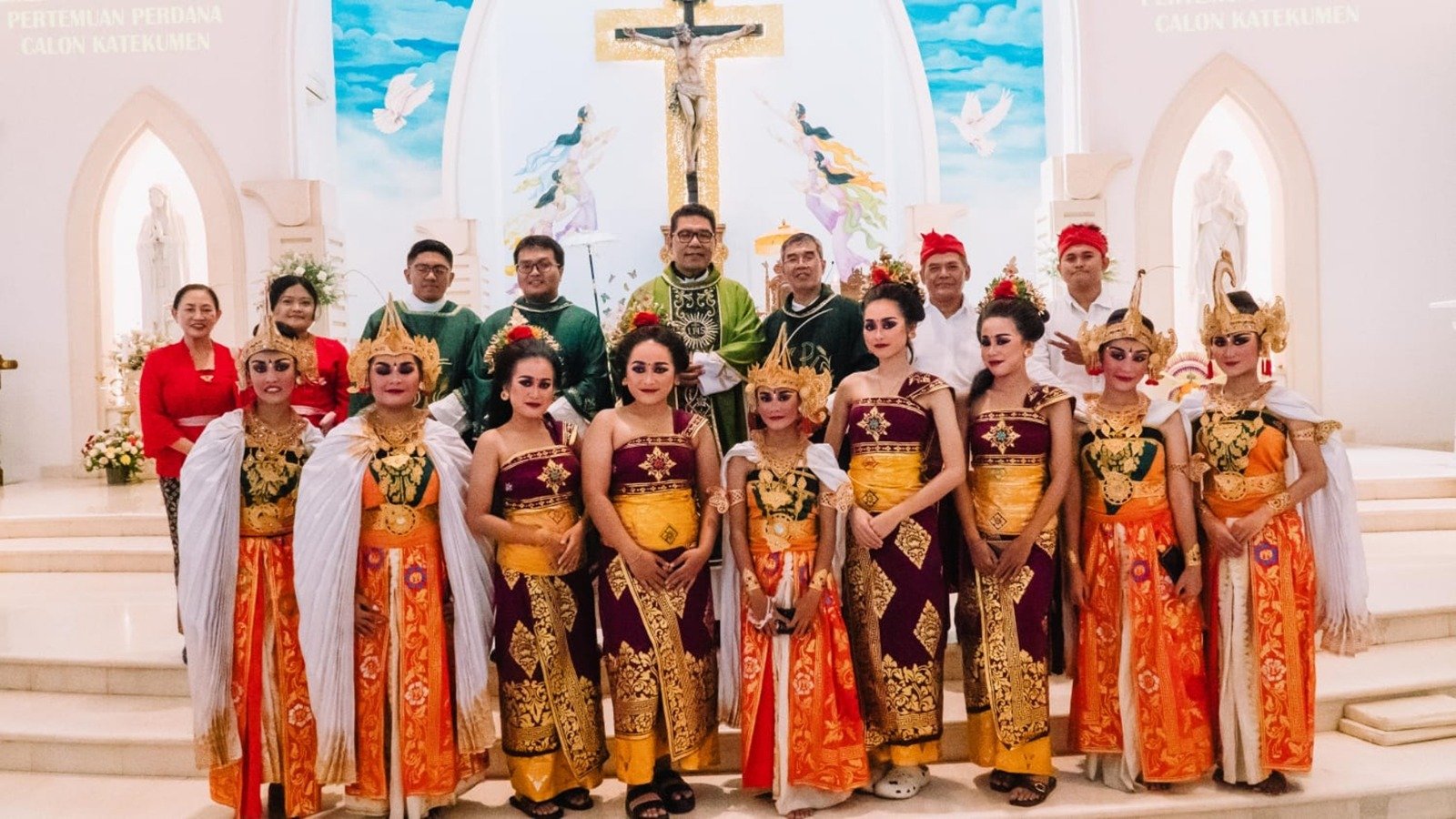 Misa Inkulturasi Digelar di Kuta Bali Dihadiri Pejabat Vatikan