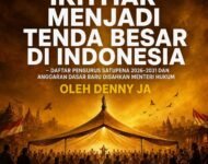 IKHTIAR MENJADI TENDA BESAR DI INDONESIA  – Daftar Pengurus SATUPENA 2026–2031 dan Anggaran Dasar Baru Disahkan Menteri Hukum
