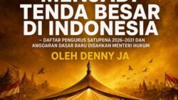 IKHTIAR MENJADI TENDA BESAR DI INDONESIA - Daftar Pengurus SATUPENA 2026–2031 dan Anggaran Dasar Baru Disahkan Menteri Hukum IKHTIAR MENJADI TENDA BESAR DI INDONESIA - Daftar Pengurus SATUPENA 2026–2031 dan Anggaran Dasar Baru Disahkan Menteri Hukum