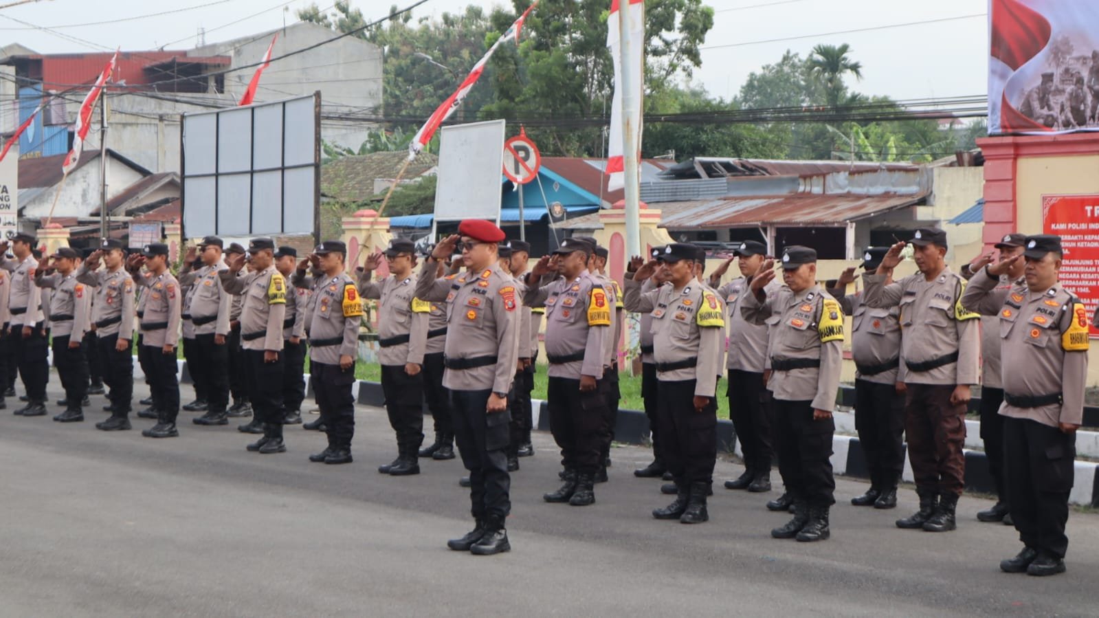 Polresta Deli Serdang Gelar Upacara Peringatan Hari Juang Polri Tahun 2026