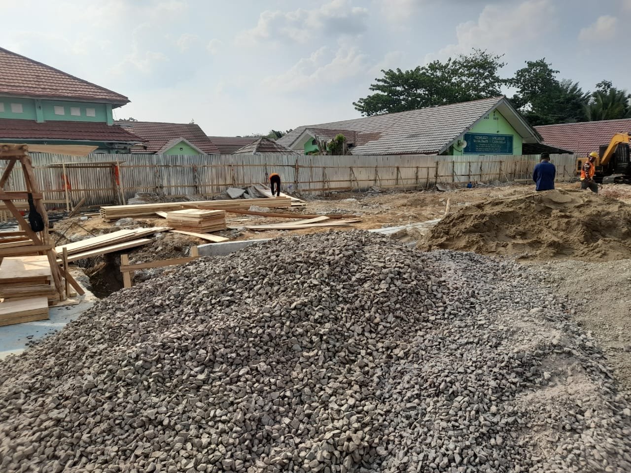 Pembangunan Gedung Laboratorium dan Perpustakaan MAN 1 Ogan Ilir Berjalan Lancar, Keselamatan dan Kenyamanan Belajar Jadi Prioritas