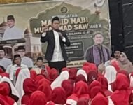 Wabub Ogan Ilir Hadiri Peringatan Maulid Nabi Muhammad SAW di Masjid Ahnur Tanjung Senai