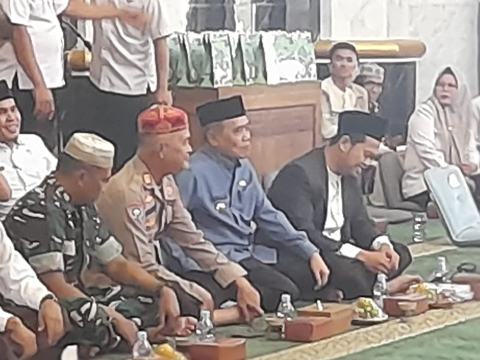Wabub Ogan Ilir Hadiri Peringatan Maulid Nabi Muhammad SAW di Masjid Ahnur Tanjung Senai