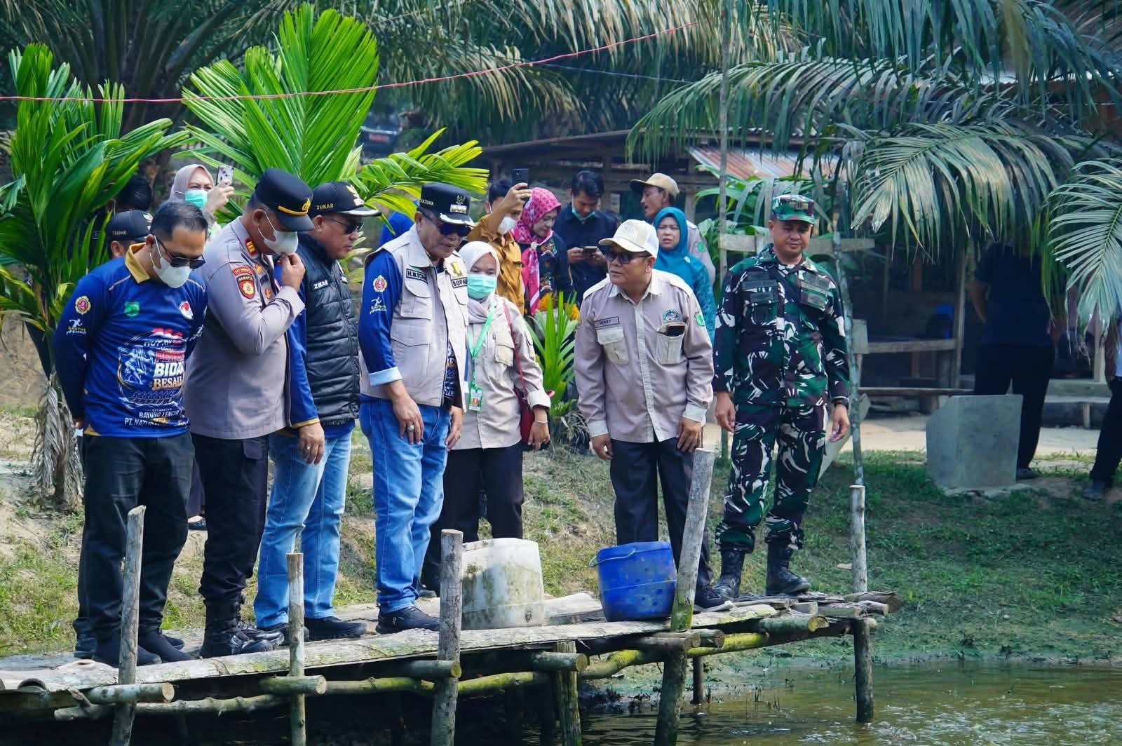 Bupati Muba Apresiasi Usaha Ketahanan Pangan Desa di Bayung Lencir