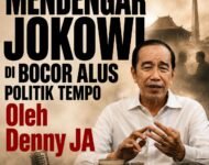 MENDENGAR JOKOWI DI BOCOR ALUS POLITIK TEMPO
