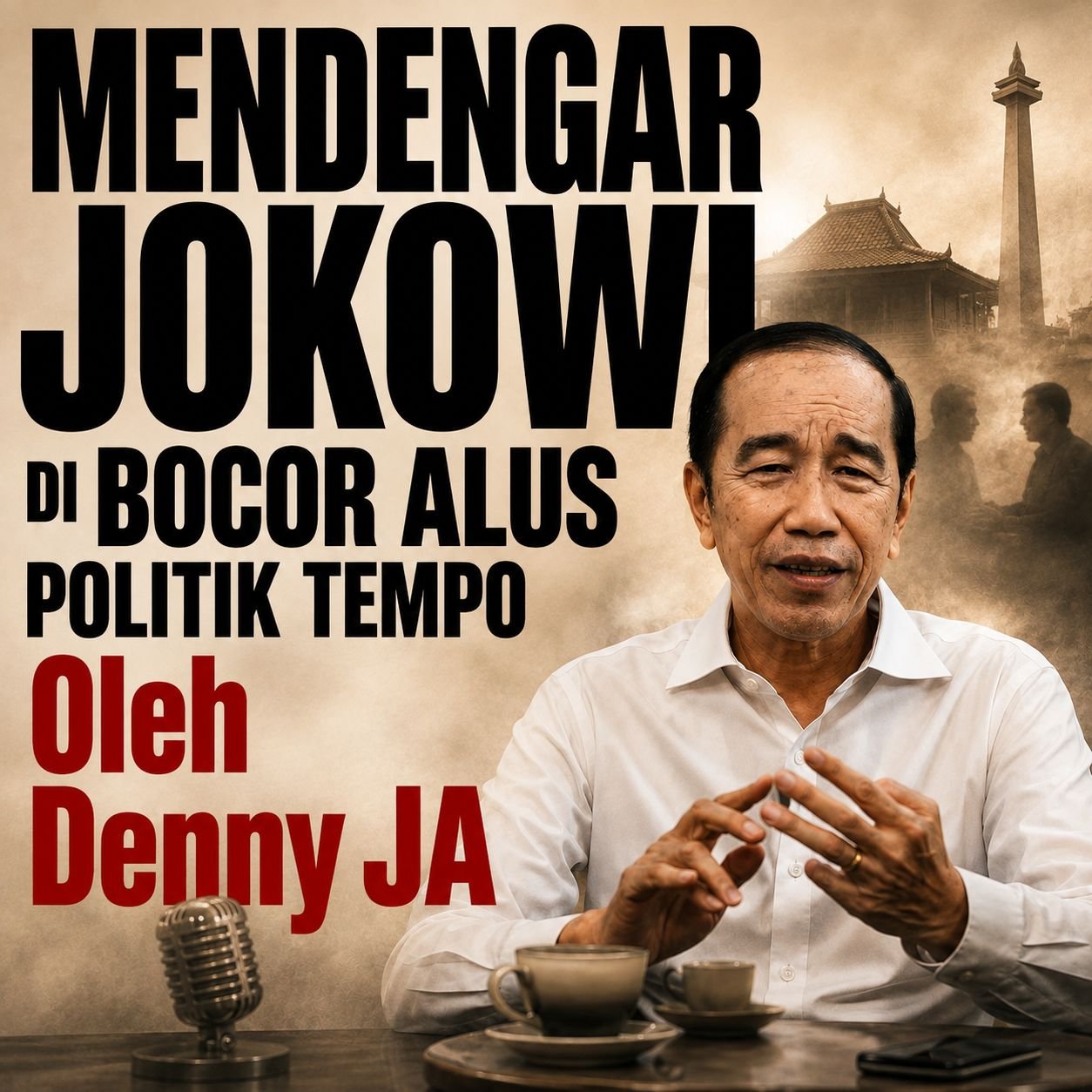MENDENGAR JOKOWI DI BOCOR ALUS POLITIK TEMPO MENDENGAR JOKOWI DI BOCOR ALUS POLITIK TEMPO