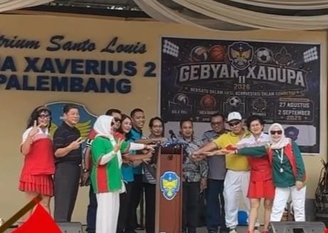 Gebyar Xadupa 2026 Resmi Dibuka: Ratusan Pelajar dari 90 Lebih SMP Ikuti Ajang Unjuk Bakat di SMA Xaverius 2 Palembang Gebyar Xadupa 2026 Resmi Dibuka: Ratusan Pelajar dari 90 Lebih SMP Ikuti Ajang Unjuk Bakat di SMA Xaverius 2 Palembang
