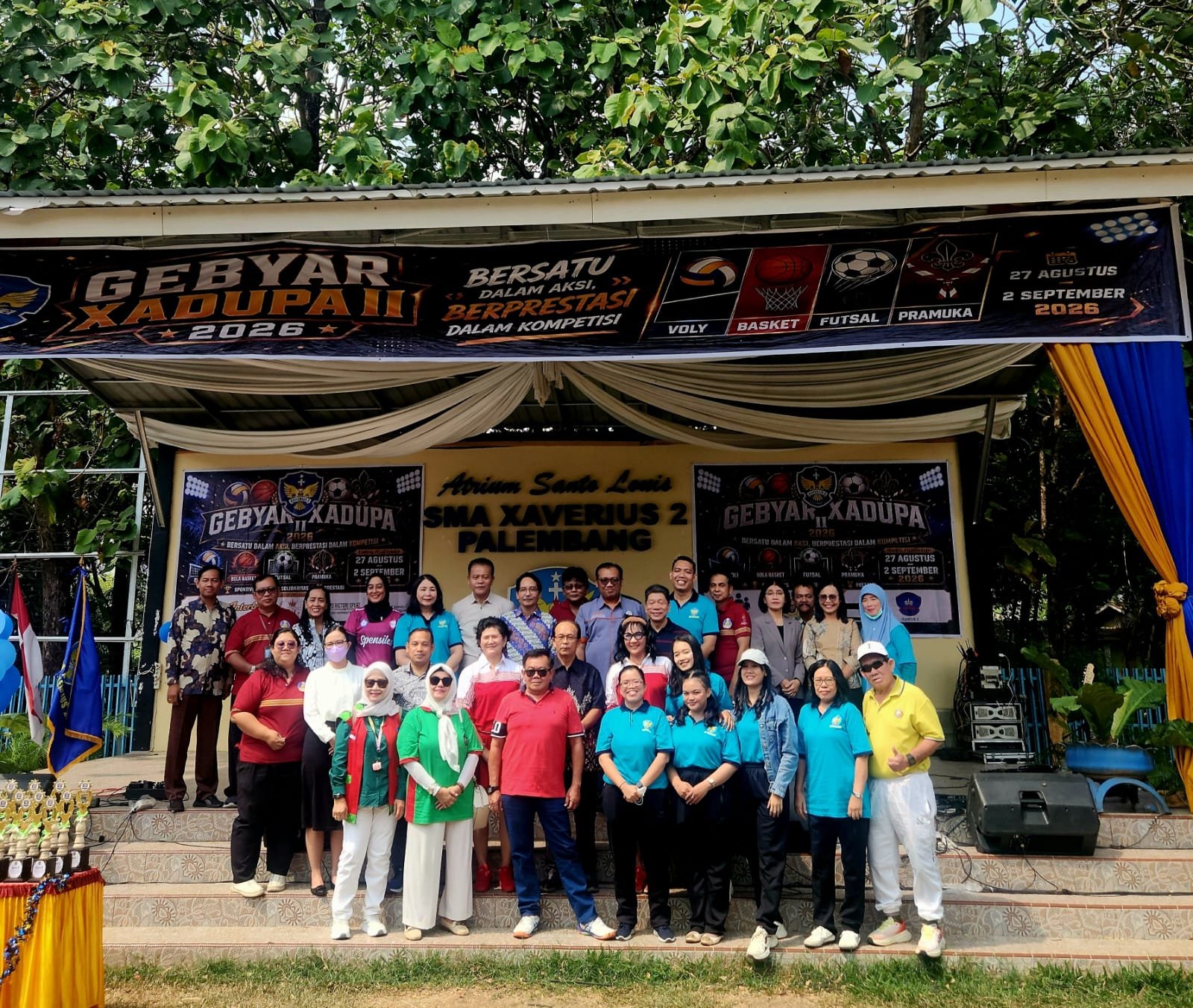 Gebyar Xadupa 2026 Resmi Dibuka: Ratusan Pelajar dari 90 Lebih SMP Ikuti Ajang Unjuk Bakat di SMA Xaverius 2 Palembang Gebyar Xadupa 2026 Resmi Dibuka: Ratusan Pelajar dari 90 Lebih SMP Ikuti Ajang Unjuk Bakat di SMA Xaverius 2 Palembang