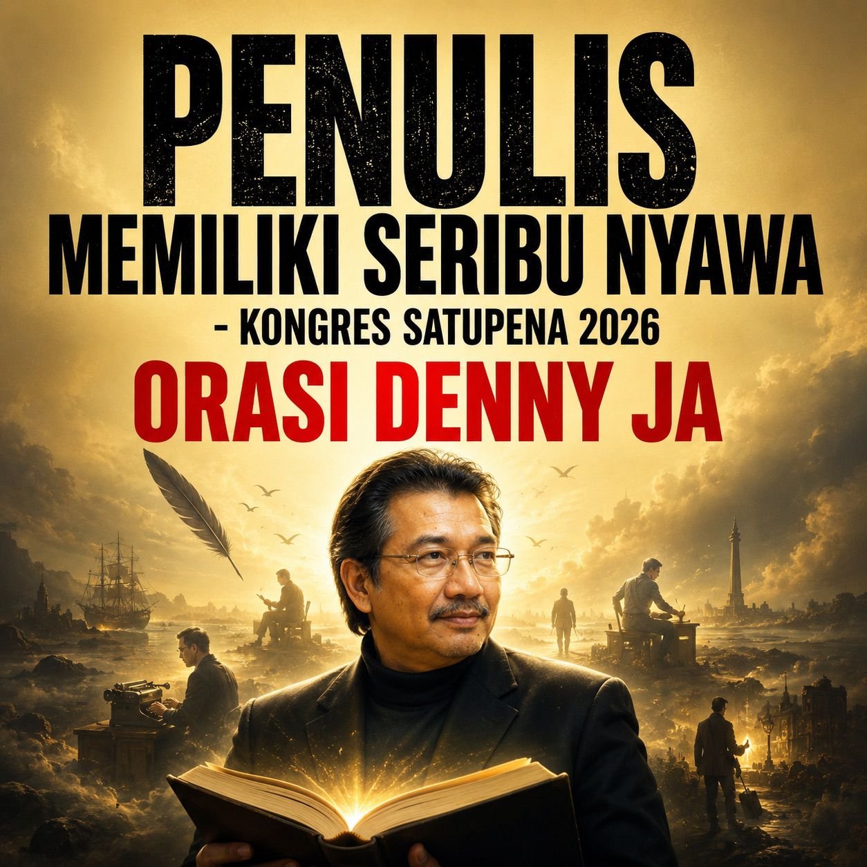 PENULIS MEMILIKI SERIBU NYAWA PENULIS MEMILIKI SERIBU NYAWA