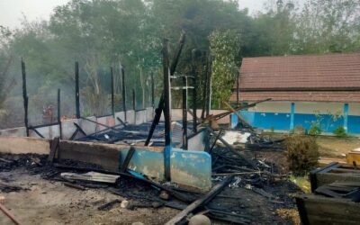 Angin Kencang Picu Kebakaran di SDN 02 Indralaya Selatan, Rumdin Guru dan Kantin Hangus