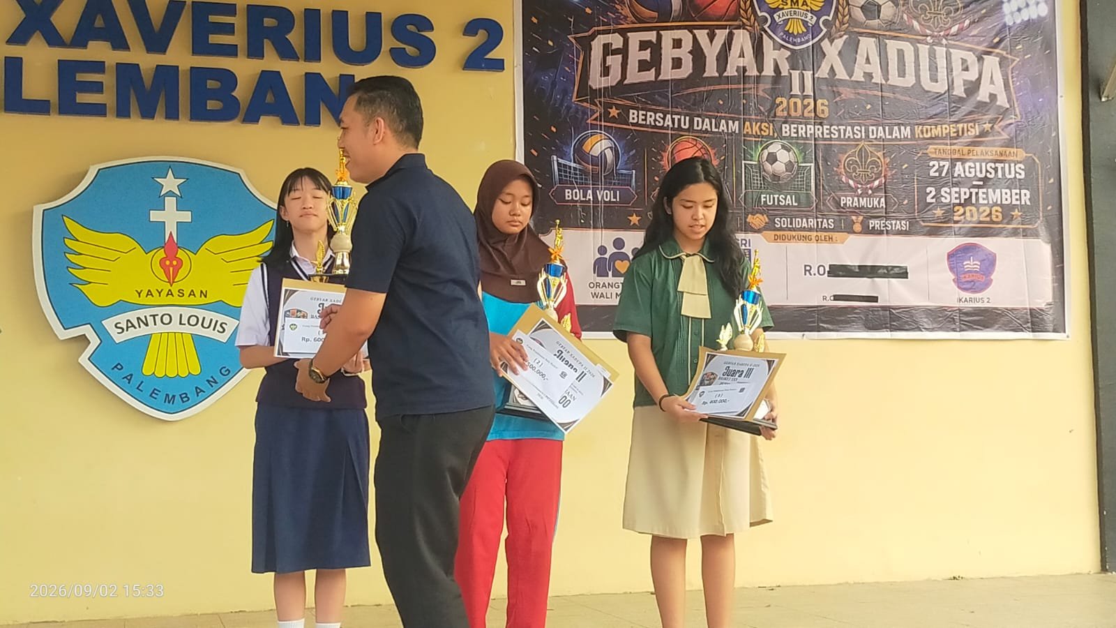 Gebyar Xadupa 2026 Sukses Digelar: SMPN 46 Palembang Boyong Juara Terbanyak, SMP Kusuma Bangsa Rajai Basket Putri