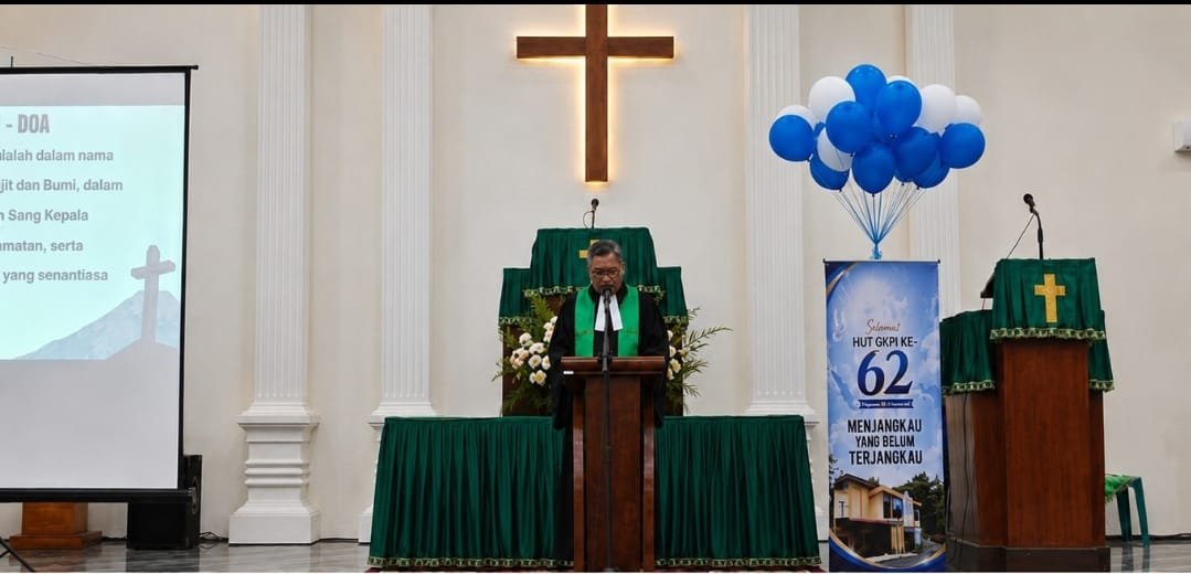 Jika Masih Ada yang Terluka dan Menangis Sendiri, Tugas Gereja Belum Selesai, Refleksi 62 Tahun GKPI
