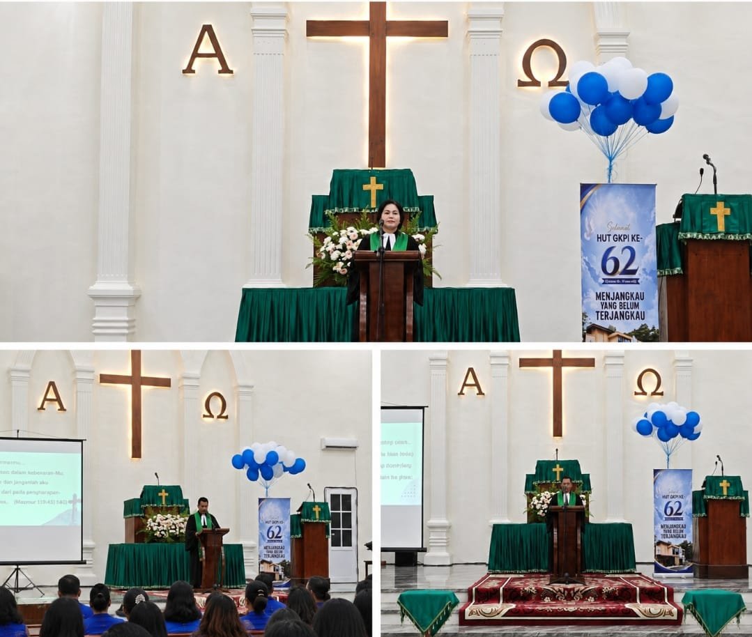 Jika Masih Ada yang Terluka dan Menangis Sendiri, Tugas Gereja Belum Selesai, Refleksi 62 Tahun GKPI