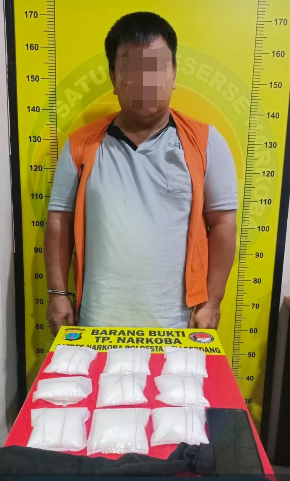 Satres Narkoba Polresta Deli Serdang Gagalkan Pengiriman 928 Gram Sabu, Menuju Jakarta Satres Narkoba Polresta Deli Serdang Gagalkan Pengiriman 928 Gram Sabu, Menuju Jakarta