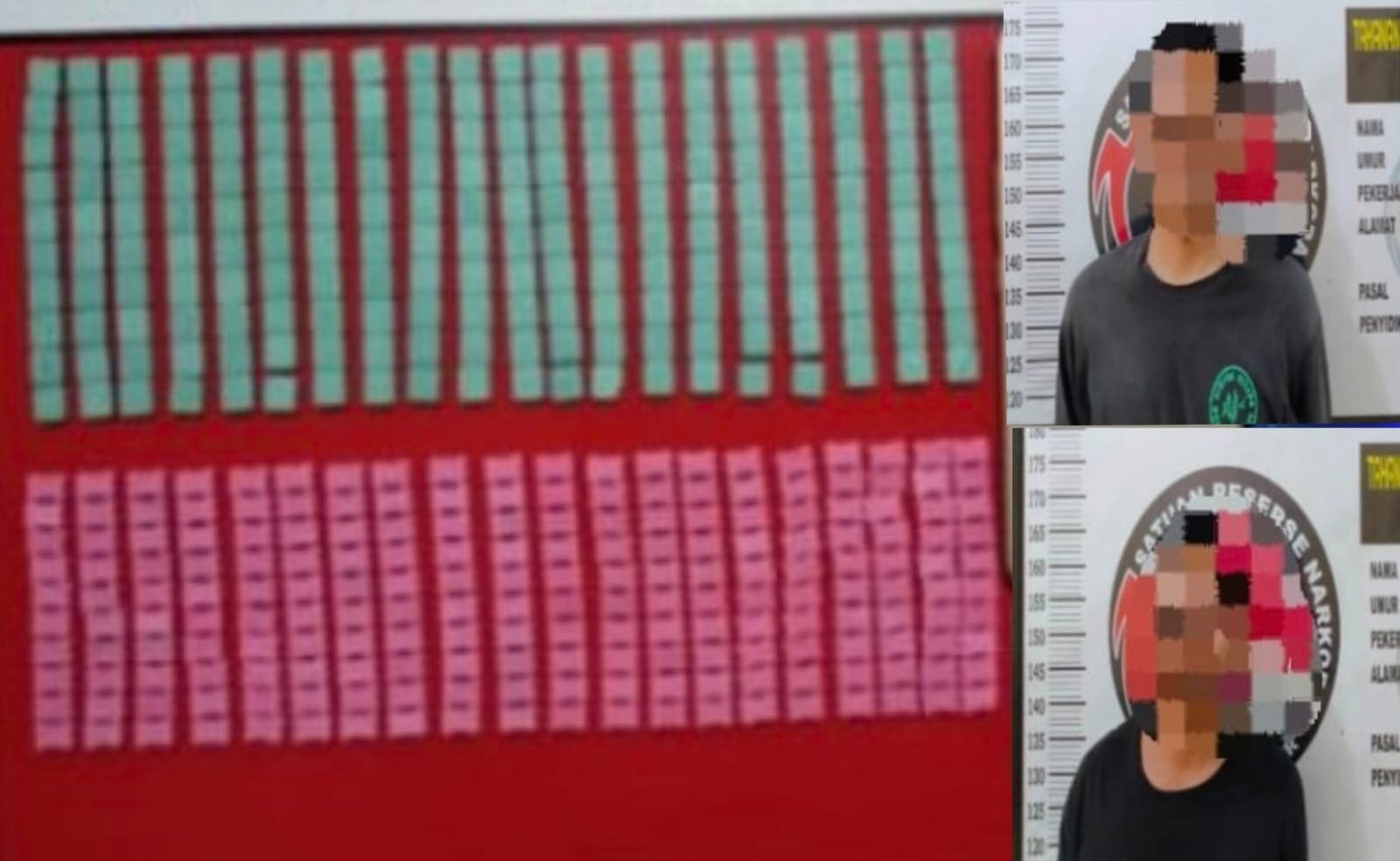Modus Unik, 400 Butir Ekstasi Disembunyikan di Dalam Helm, Dua Tersangka Diringkus Polres Ogan Ilir
