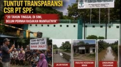 Warga Ogan Ilir Tuntut Transparansi CSR PT SPF: "20 Tahun Tinggal di Sini, Belum Pernah Rasakan Manfaatnya" Warga Ogan Ilir Tuntut Transparansi CSR PT SPF: "20 Tahun Tinggal di Sini, Belum Pernah Rasakan Manfaatnya"