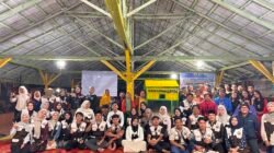 Dorong Desa Bebas Sampah, Mahasiswa KKN UINSU Kenalkan Formula Kompos Air Lindi di Karo