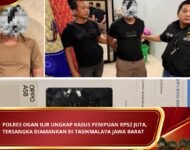 Polres Ogan Ilir Ungkap Kasus Penipuan Rp52 Juta, Tersangka Diamankan di Tasikmalaya Jawa Barat