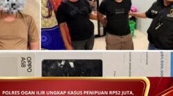 Polres Ogan Ilir Ungkap Kasus Penipuan Rp52 Juta, Tersangka Diamankan di Tasikmalaya Jawa Barat Polres Ogan Ilir Ungkap Kasus Penipuan Rp52 Juta, Tersangka Diamankan di Tasikmalaya Jawa Barat