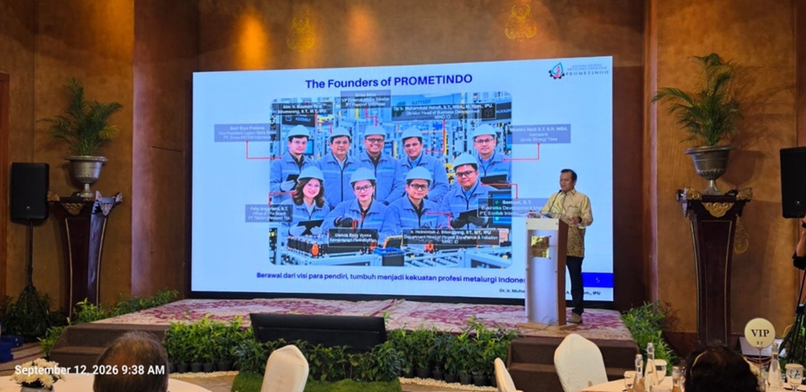 Jadi Ketum Prometindo, Muhammad Hanafi Dorong Kemajuan Industri Metalurgi Nasional Jadi Ketum Prometindo, Muhammad Hanafi Dorong Kemajuan Industri Metalurgi Nasional