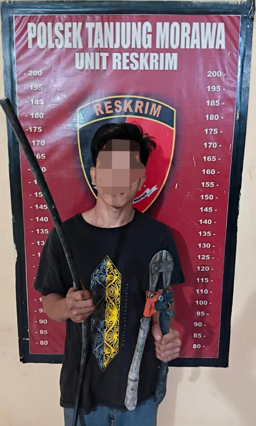 Polsek Tanjung Morawa Ciduk Pelaku Curi Kabel di PT Mark Dynamics Indonesia