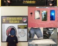 Satresnarkoba Polres Ogan Ilir Ungkap Peredaran Sabu, 47,76 Gram Diamankan