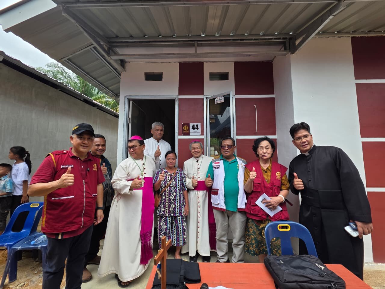 Caritas Indonesia Serahkan Hunian untuk Warga Terdampak Banjir di Tapanuli Tengah