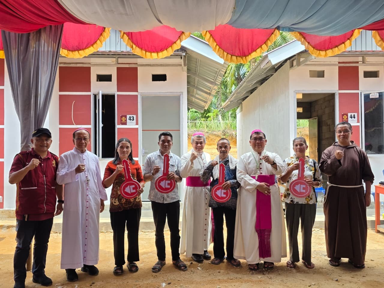 Caritas Indonesia Serahkan Hunian untuk Warga Terdampak Banjir di Tapanuli Tengah