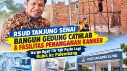 RSUD Tanjung Senai Bangun Gedung Cathlab & Fasilitas Penanganan Kanker Warga Ogan Ilir Tak Perlu Lagi Rujuk ke Palembang RSUD Tanjung Senai Bangun Gedung Cathlab & Fasilitas Penanganan Kanker Warga Ogan Ilir Tak Perlu Lagi Rujuk ke Palembang
