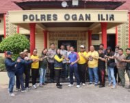 Ngopi Bareng Jurnalis, Kapolres Ogan Ilir Bangun Sinergi dan Keterbukaan Informasi dengan Insan Pers