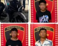Tim URC Polresta Deli Serdang Ringkus 3 Pelaku Curat, 1 Buron
