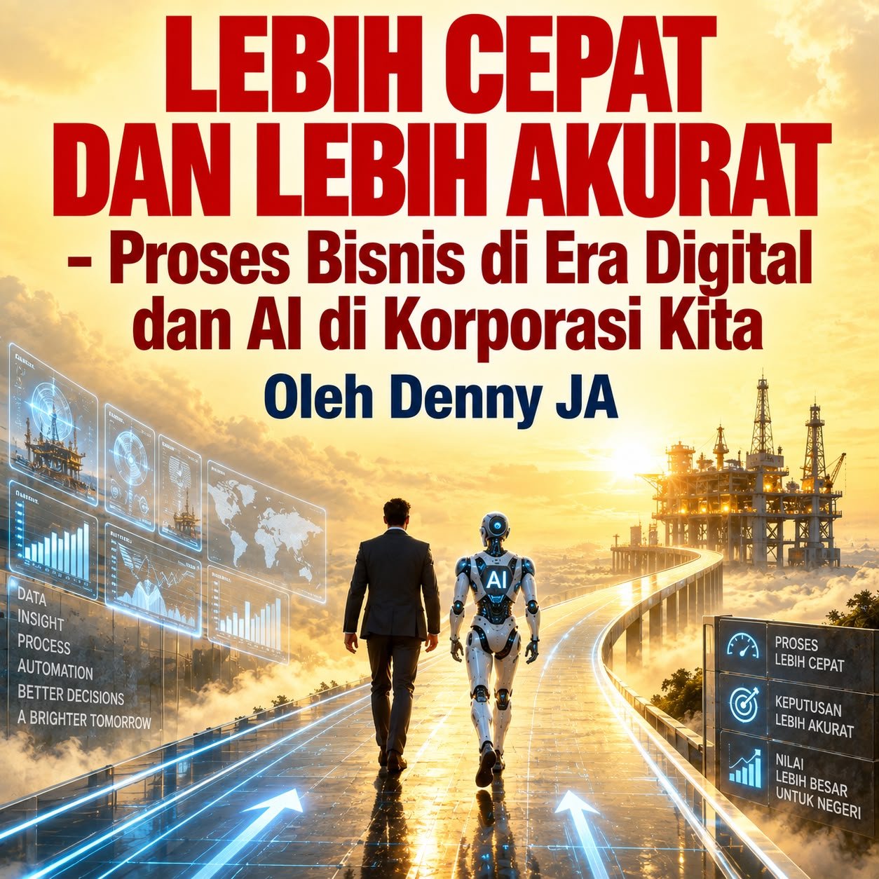 LEBIH CEPAT DAN LEBIH AKURAT - Proses Bisnis di Era Digital dan AI di Korporasi Kita LEBIH CEPAT DAN LEBIH AKURAT - Proses Bisnis di Era Digital dan AI di Korporasi Kita