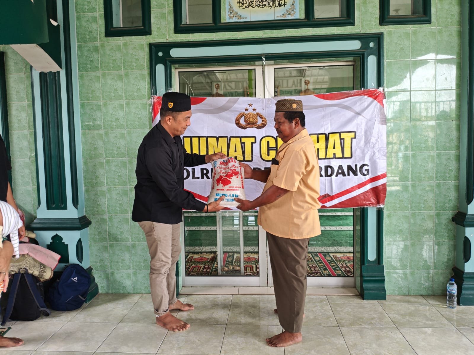Tampung Keluhan Warga, Satres Narkoba Polresta Deli Serdang Giat Jum'at Curhat