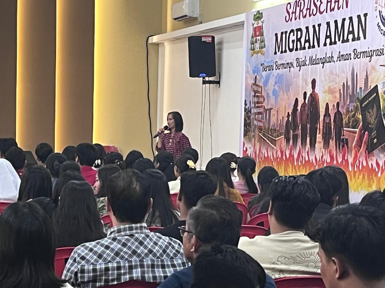 Komisi KP, JPIC, dan JPR Dehonian Keuskupan Agung Palembang Bentengi Orang Muda dari Ancaman Perbudakan Modern Komisi KP, JPIC, dan JPR Dehonian Keuskupan Agung Palembang Bentengi Orang Muda dari Ancaman Perbudakan Modern