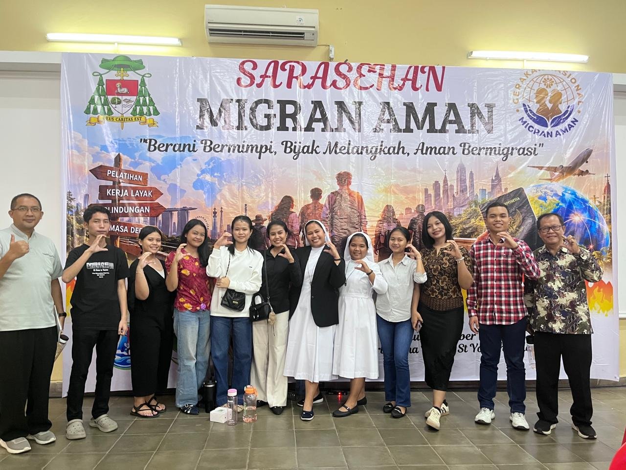 Komisi KP, JPIC, dan JPR Dehonian Keuskupan Agung Palembang Bentengi Orang Muda dari Ancaman Perbudakan Modern Komisi KP, JPIC, dan JPR Dehonian Keuskupan Agung Palembang Bentengi Orang Muda dari Ancaman Perbudakan Modern