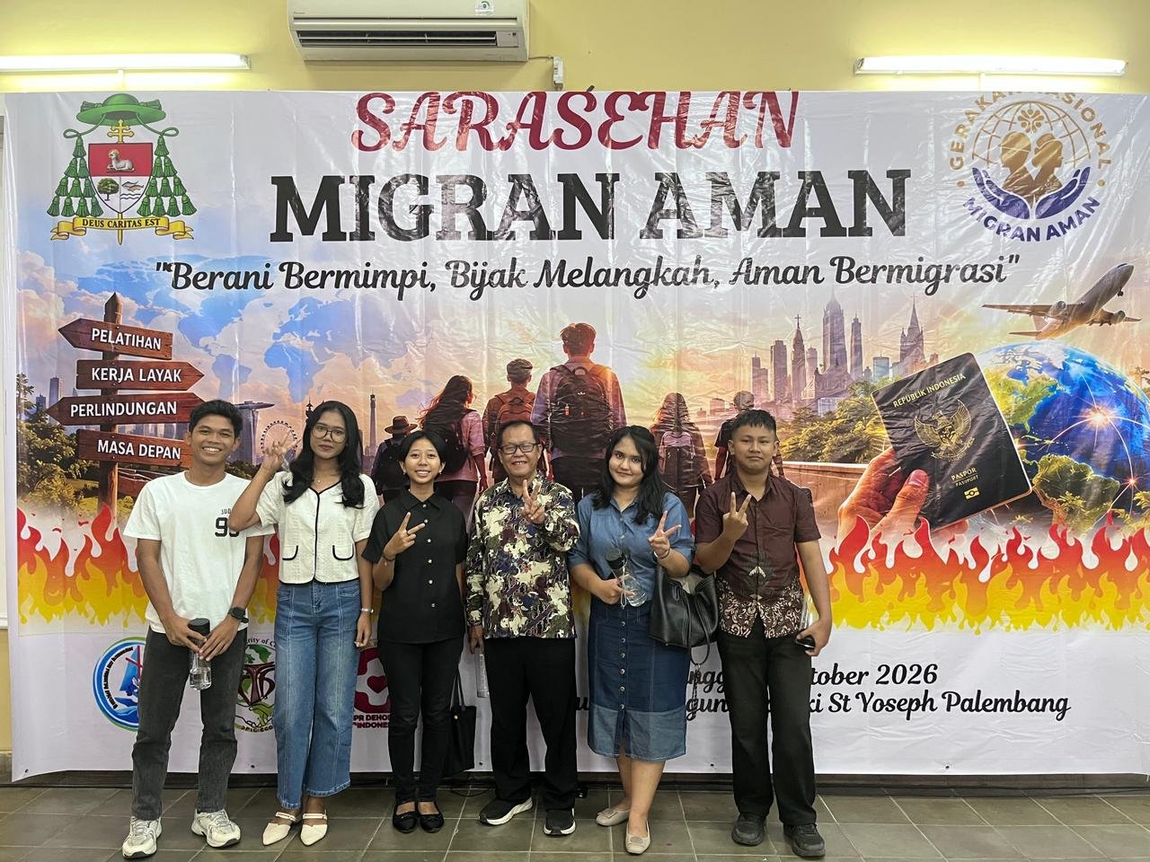 Komisi KP, JPIC, dan JPR Dehonian Keuskupan Agung Palembang Bentengi Orang Muda dari Ancaman Perbudakan Modern Komisi KP, JPIC, dan JPR Dehonian Keuskupan Agung Palembang Bentengi Orang Muda dari Ancaman Perbudakan Modern