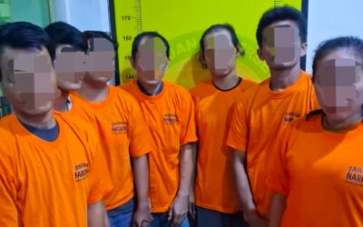 Satres Narkoba Polresta Deli Serdang Bakar Habis Lapak Narkoba di Tanjung Morawa