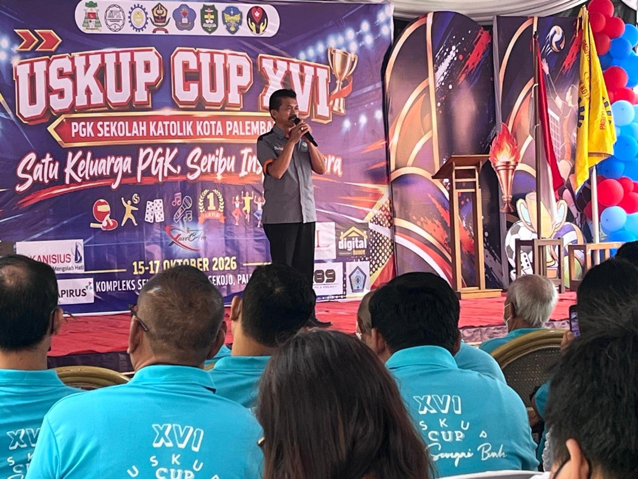 Atmosfer Persaudaraan Pendidik Katolik Kembali Menguat dalam Perhelatan USKUP CUP XVI Tahun 2026 Atmosfer Persaudaraan Pendidik Katolik Kembali Menguat dalam Perhelatan USKUP CUP XVI Tahun 2026