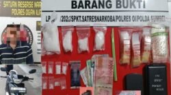 Sat Resnarkoba Polres Ogan Ilir Ringkus Pengedar Sabu 106,99 Gram di Tanjung Sejaro Sat Resnarkoba Polres Ogan Ilir Ringkus Pengedar Sabu 106,99 Gram di Tanjung Sejaro