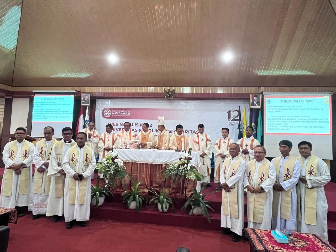 Dies Natalis ke-12 UKMC: Menggambar Peta Harapan Baru Melalui Sinergi dan Harmoni Ekosistem Pendidikan Katolik Dies Natalis ke-12 UKMC: Menggambar Peta Harapan Baru Melalui Sinergi dan Harmoni Ekosistem Pendidikan Katolik
