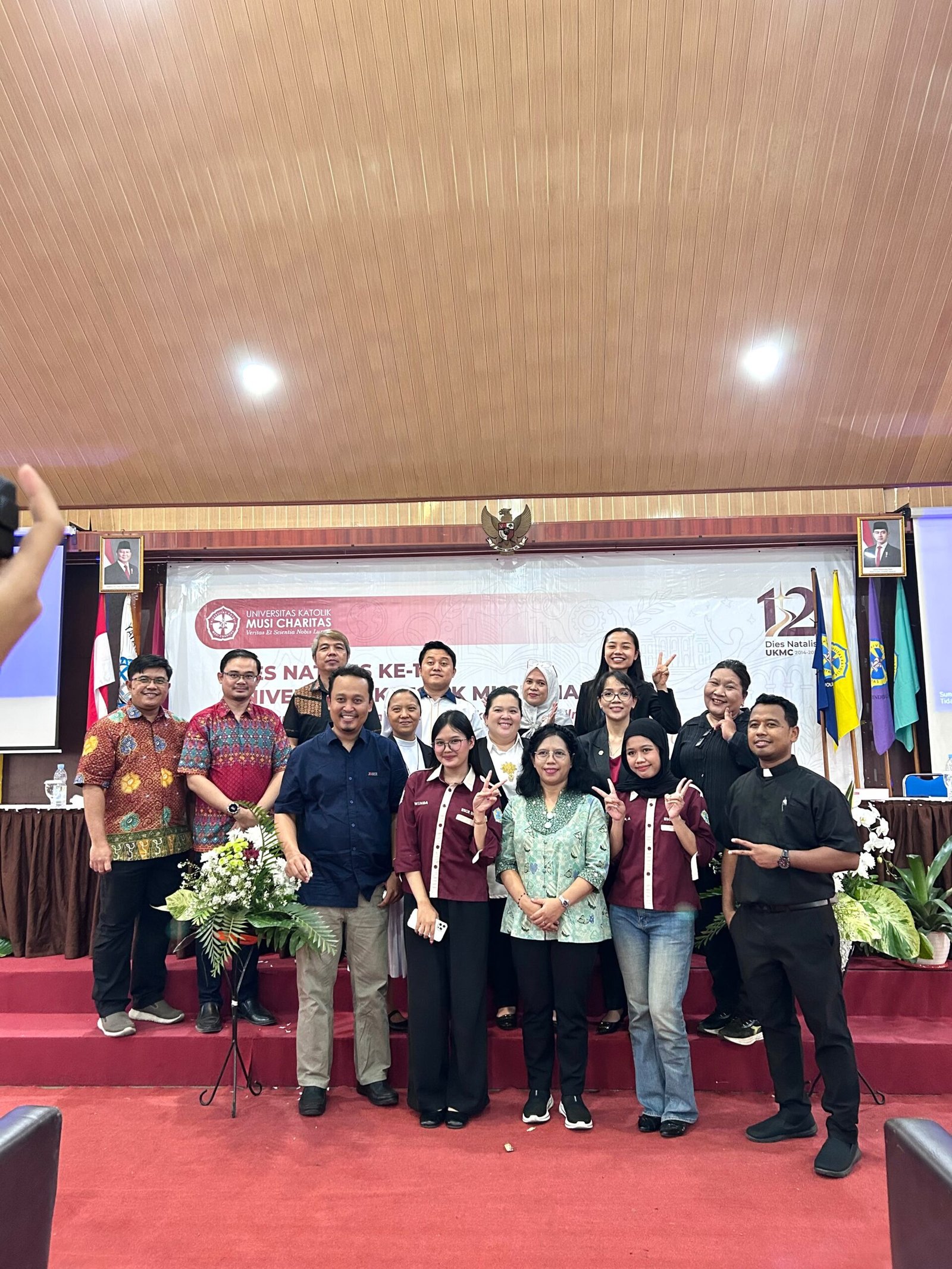 Dies Natalis ke-12 UKMC: Menggambar Peta Harapan Baru Melalui Sinergi dan Harmoni Ekosistem Pendidikan Katolik Dies Natalis ke-12 UKMC: Menggambar Peta Harapan Baru Melalui Sinergi dan Harmoni Ekosistem Pendidikan Katolik