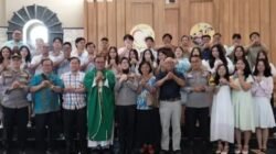 Polsek Ilir Timur 1 Palembang Beri Imbauan Waspada Hoaks dan Scaming di Gereja St. Yoseph Polsek Ilir Timur 1 Palembang Beri Imbauan Waspada Hoaks dan Scaming di Gereja St. Yoseph