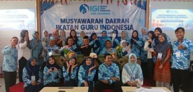 Perkuat Transformasi Pendidikan, Ujang Supriyadi Terpilih Aklamasi Pimpin IGI Kota Palembang Periode 2026–2031 Perkuat Transformasi Pendidikan, Ujang Supriyadi Terpilih Aklamasi Pimpin IGI Kota Palembang Periode 2026–2031