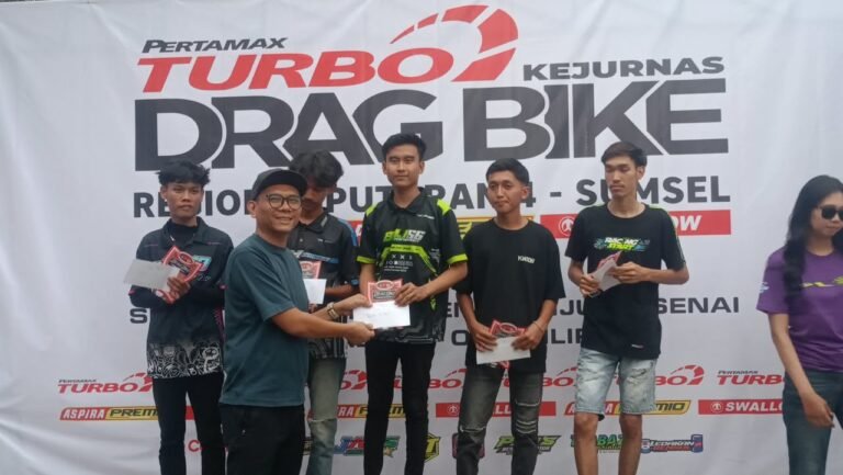 SUKSES BESAR! Kejurnas Drag Bike Region Sumatera Putaran ke-4 Berlangsung Meriah di Ogan Ilir